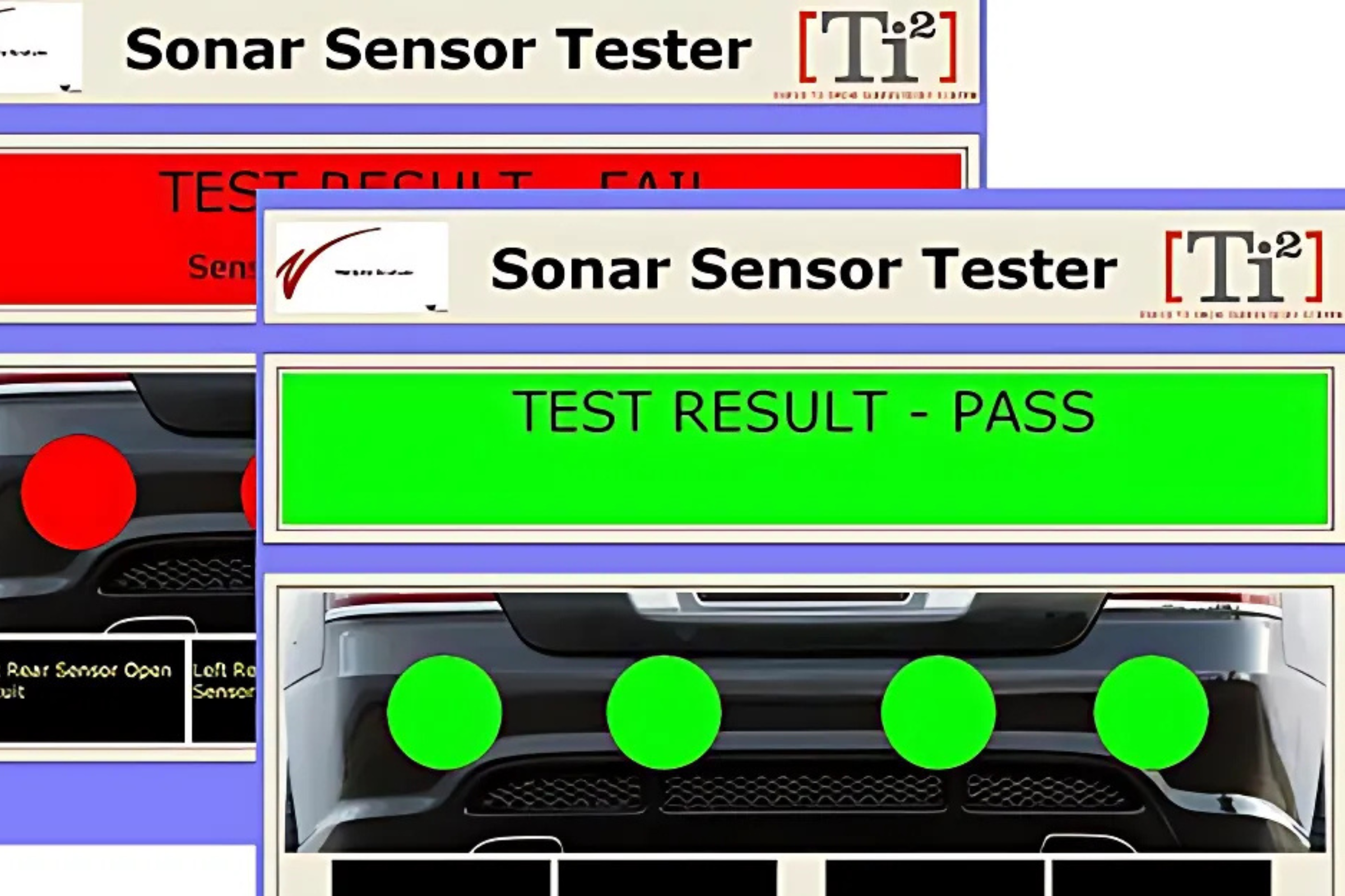 Rear Sensor Sonar Tester For Large OEM