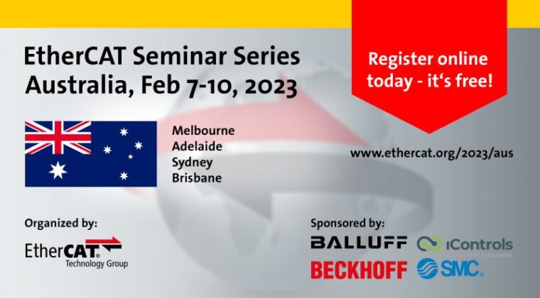 EtherCAT A Quick Overview And An Introduction To EtherCAT’s Seminar Series Australia 2023