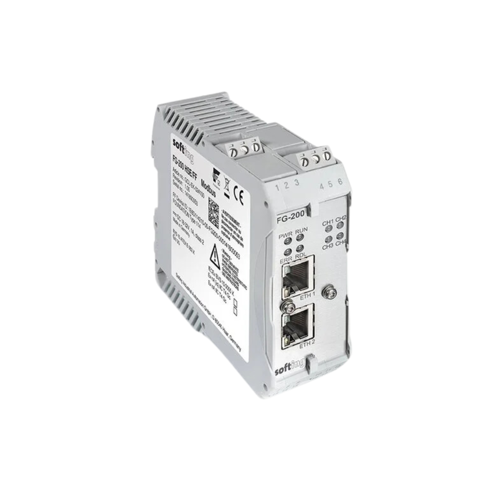 Softing Industrial – FG-200 HSE/FF Modbus – FF Network Integration Via Modbus