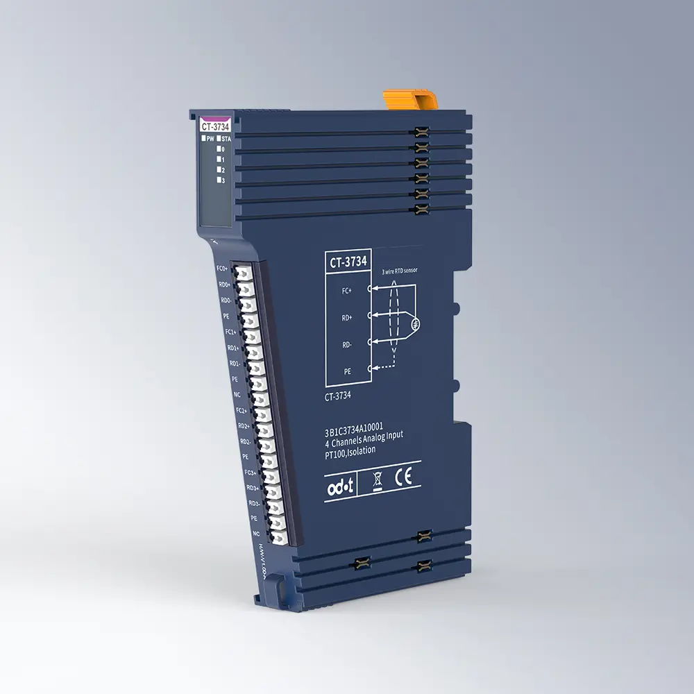 Odot - CT-3734 RTD Temperature Acquisition Module 4 Channels PT100