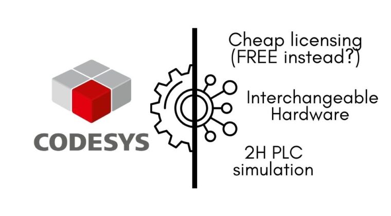 To summarise from what Liam was saying CODESYS added bonuses include: - Cheap licensing, in many cases free! - You have interchangeable hardware that runs the CODESYS kernel - 2h simulation of the PLC, it lets you practice comms over networks. - Get it talking to Node-Red and you can learn skills that would take you years to become exposed to in the real world, or cost you a fortune on official courses.