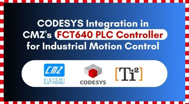CODESYS Integration in CMZ's FCT640 PLC Controller for Industrial Motion Control" The integration of CODESYS, a renowned programming environment, with CMZ's FCT640 PLC Controller is more than a collaboration; it's a game-changer in industrial automation. This collab represents a convergence of technological prowess, revolutionising how precision and adaptability intersect in motion control systems.