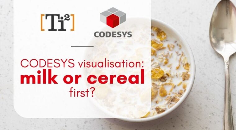 Here’s a fun way to start the year – CODESYS geeks, answer the question. Milk first, or cereal first? Fun stuff here and I’m almost just excited to know the literal answer to it without deciphering the technical analogy. Milk or Cereal First? In the context of a "first come, first served" (FCFS) basis in the visualisation process, the milk-cereal analogy can be likened to the order in which visual elements are developed and integrated into the system. In an FCFS approach to visualisation development, the "milk" elements take precedence—they're developed and integrated first into the system. These foundational components establish the initial structure and functionality of the visualisation, providing a base for further additions. Analogy of "Milk vs. Cereal First" in Visualisation vs. Implementation In the world of industrial automation and CODESYS development, the analogy of "milk vs. cereal first" can be extended to the decision-making process about whether to prioritise visualisation design or implementation. "Milk First" - Prioritising Visualisation Design: This approach aligns with laying the groundwork for visual elements, just as pouring milk into a bowl before cereal sets the base for an enjoyable breakfast. In CODESYS, it involves meticulously designing the graphical user interface (GUI) using the integrated visualisation editor within the CODESYS Development System. This includes planning the layout, selecting HMI elements, and creating the initial structure for user interaction. Similar to "milk" forming the foundational aspects of breakfast, focusing on visualisation design first establishes the fundamental elements of the interface. It defines the structure, layout, and initial functionality of the visualisation system. "Cereal First" - Prioritising Implementation The "cereal first" analogy correlates with diving into implementation before finalising the visualisation design, much like pouring cereal into a bowl before the milk. In CODESYS terms, this approach involves commencing the development of the control logic, programming, and system functionality without extensively defining the visual interface. Just as "cereal" kicks off the meal before milk, prioritising implementation entails beginning the functional aspects of the system, focusing on the logic, data processing, and overall system functionality. The Balance and Technical Considerations